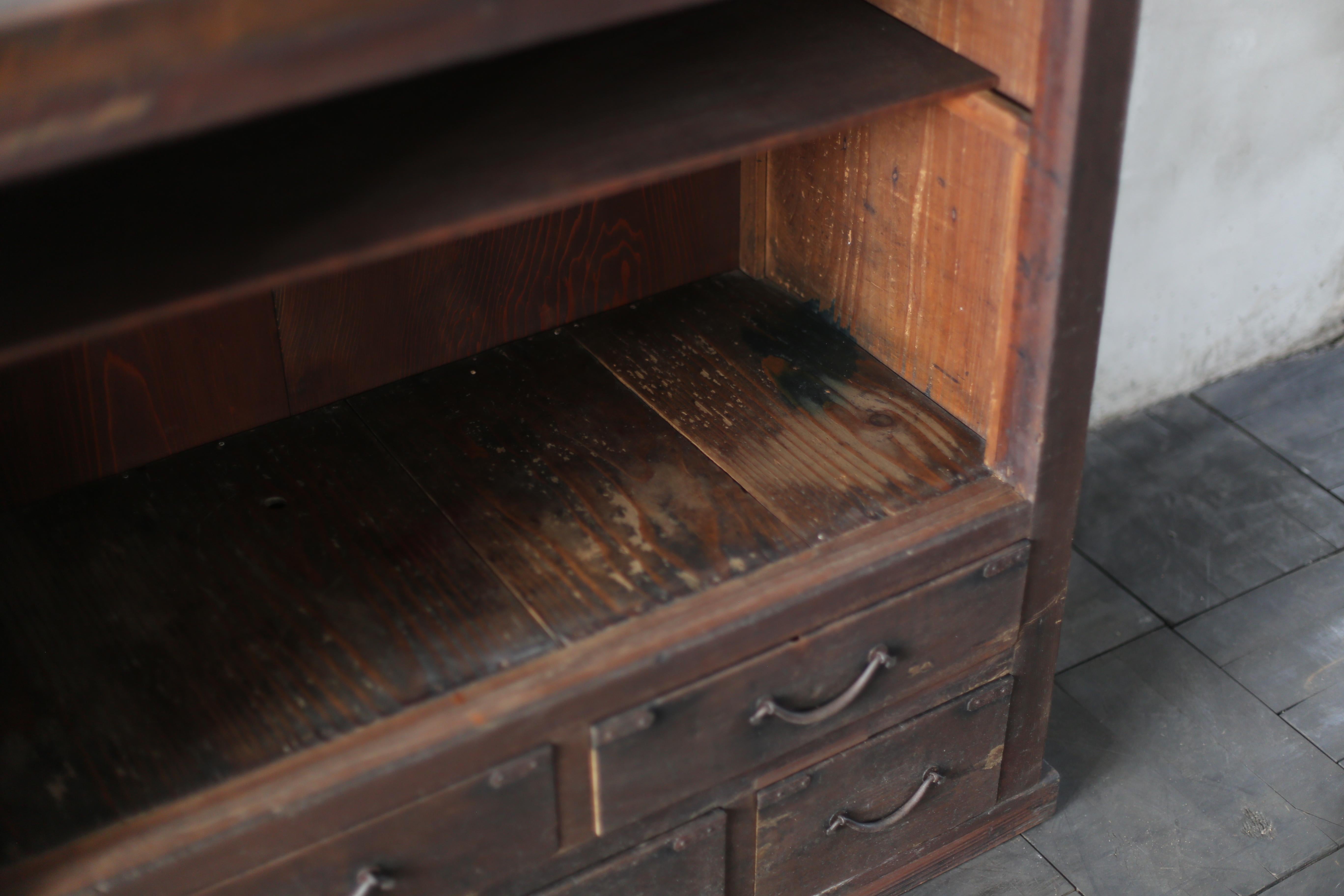 Ancienne commode japonaise Tansu 1860s-1920s en vente 1