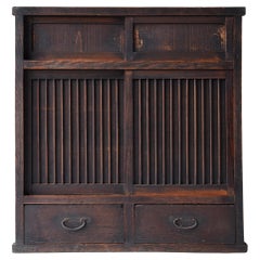 Japanese Antique Tansu 1860s-1920s / Chest of Drawer Wabi Sabi