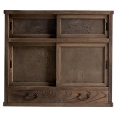 Japanese Antique Tansu Cabinet Sideboard / Wabi-sabi / Taishō–Shōwa 1910-40s