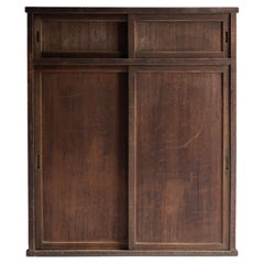 Japanese Antique Tansu Cabinet Sideboard / Wabi-sabi / Taishō–Shōwa 1910-40s