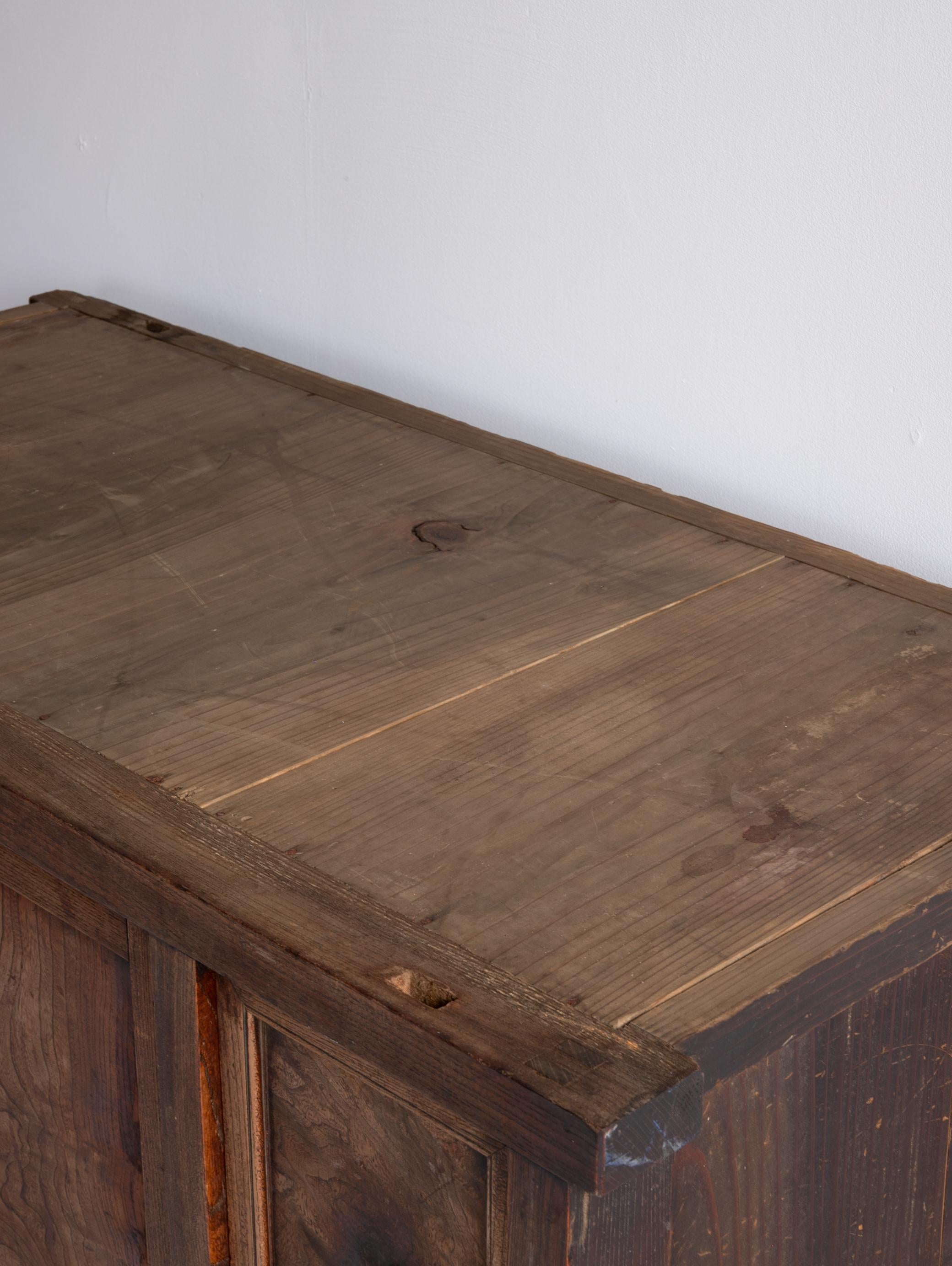 Japanese Antique Tansu Cabinet / Taishō–Shōwa Period 1910s–1940s For Sale 11