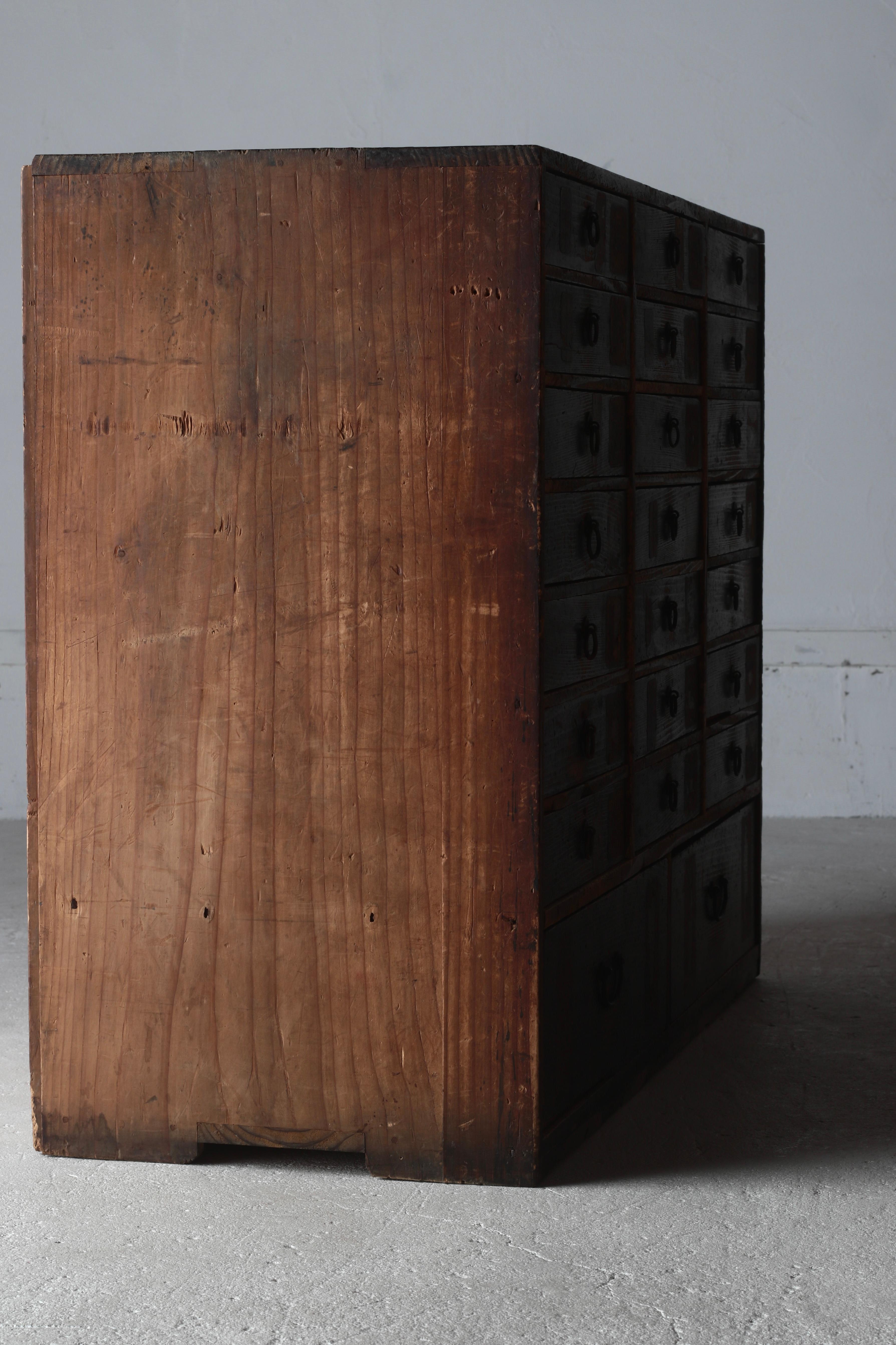 Japanese Antique Tansu / Drawer Cabinet / Edo Period / Wabi-Sabi Mingei 7