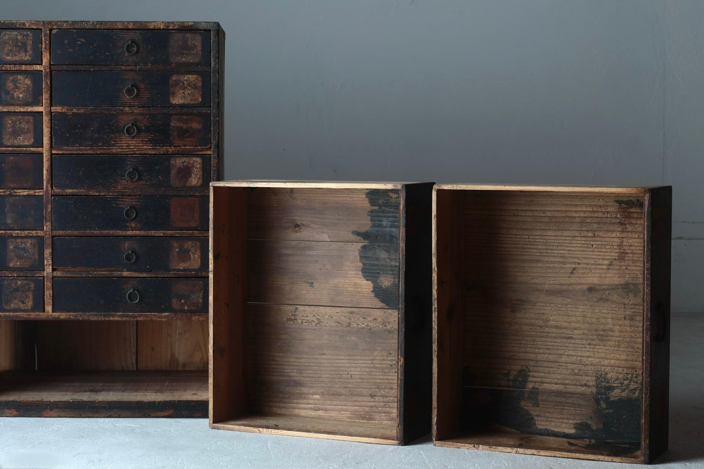 Japanese Antique Tansu / Drawer Cabinet / Edo Period / Wabi-Sabi Mingei 9