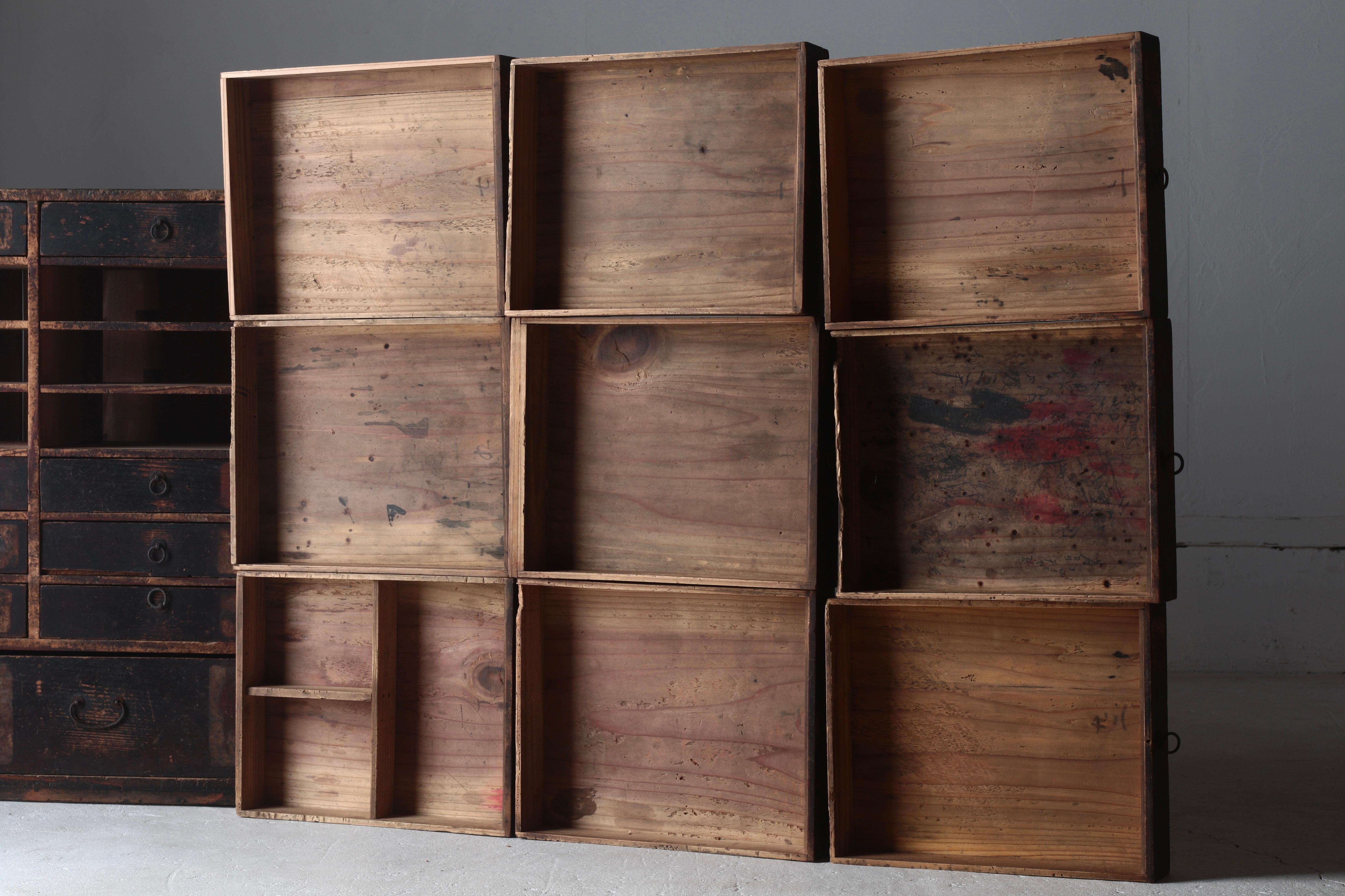 Japanese Antique Tansu / Drawer Cabinet / Edo Period / Wabi-Sabi Mingei 11