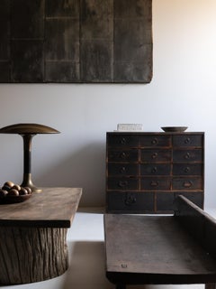 Japanese Antique Tansu Drawer Chest Edo Meiji Small Drawers Wabi Sabi Cabinet
