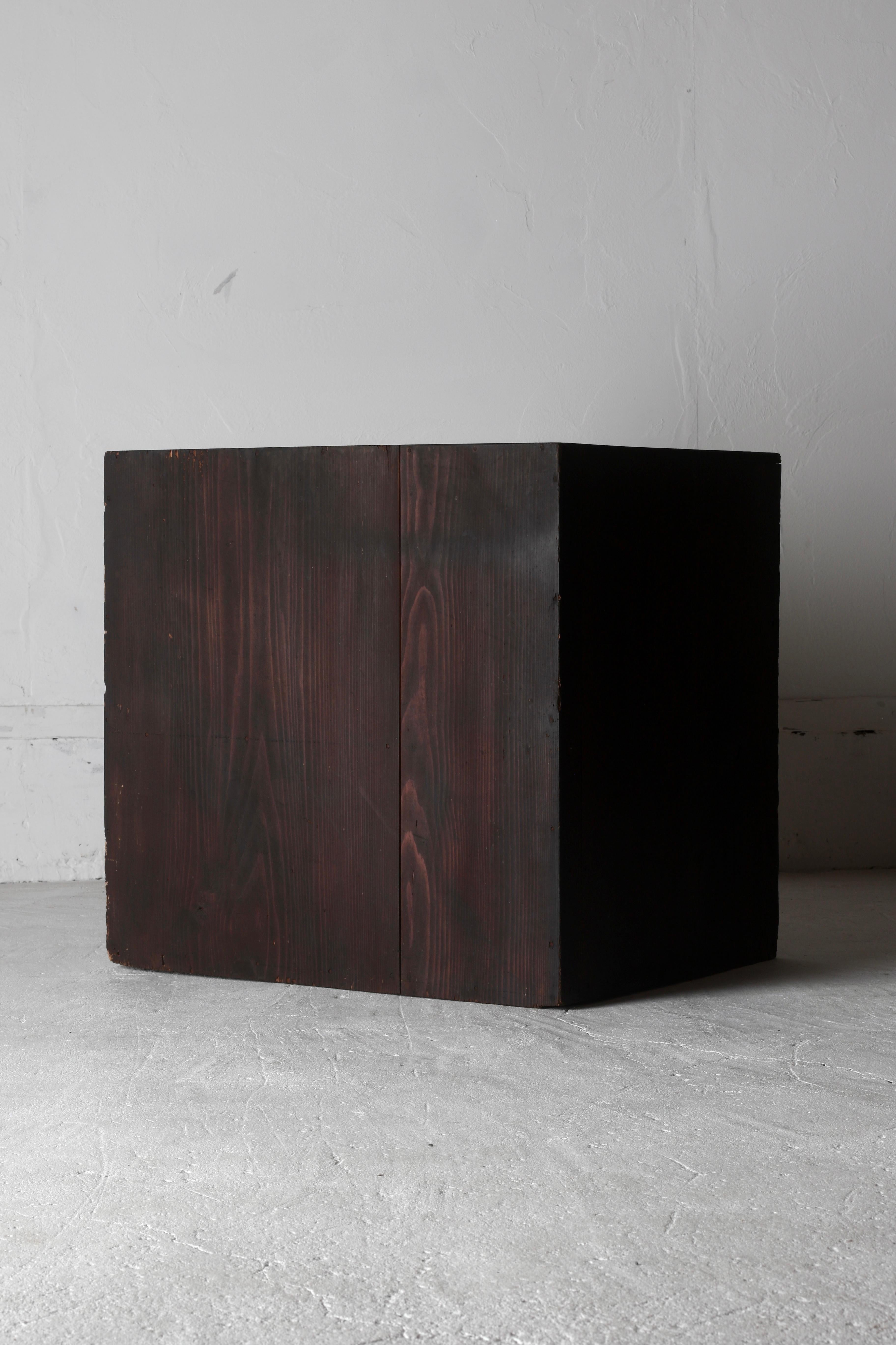 Tansu Antiguo Japonés / Armario Japonés de Papel Encolado / Wabi-Sabi Mingei 5