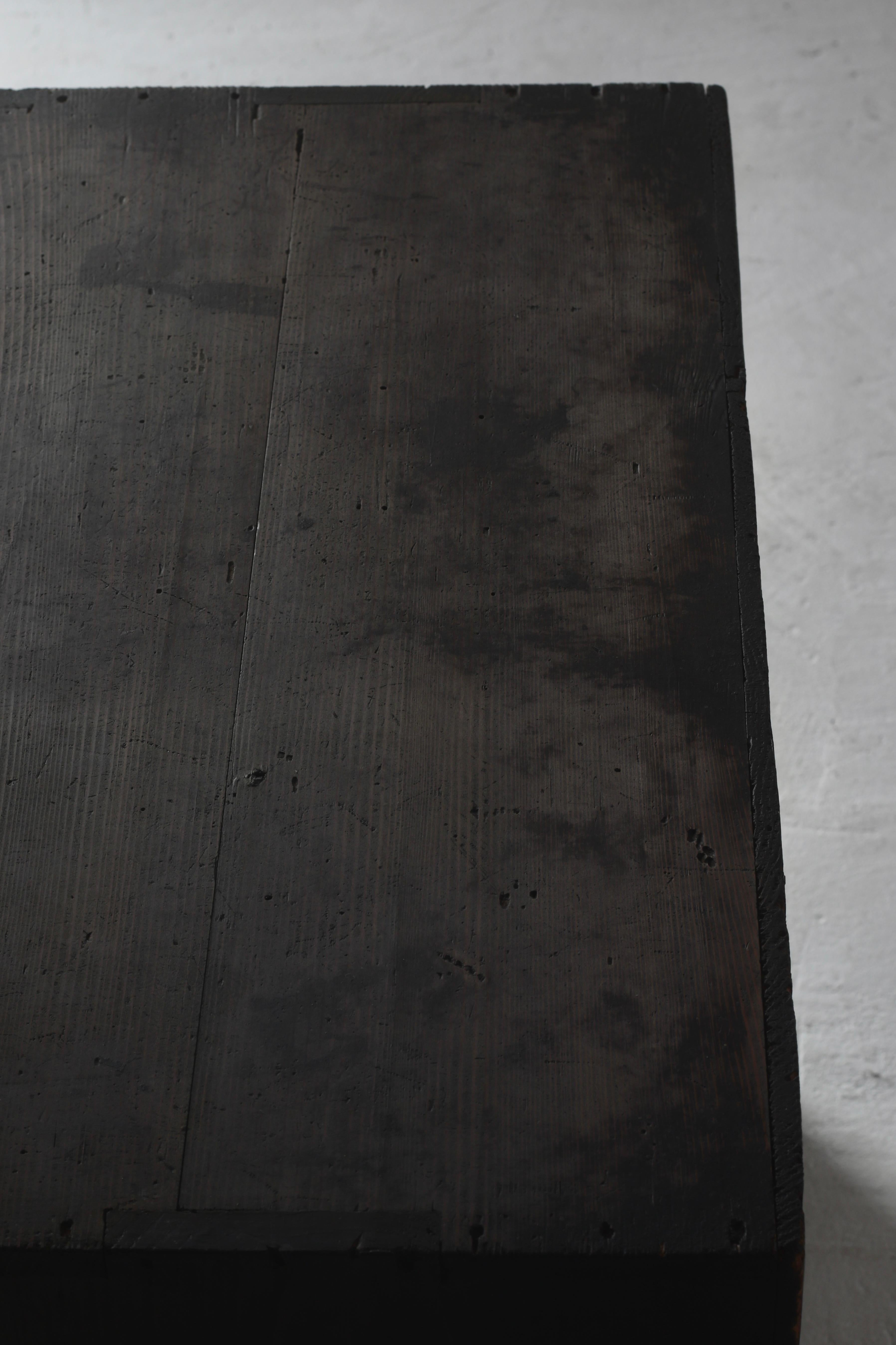 Tansu Antiguo Japonés / Armario Japonés de Papel Encolado / Wabi-Sabi Mingei 7