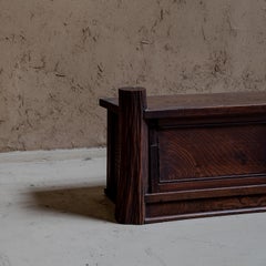 Tansu antichi giapponesi, armadietti lunghi, Wabi-sabi, 1900, Giappone
