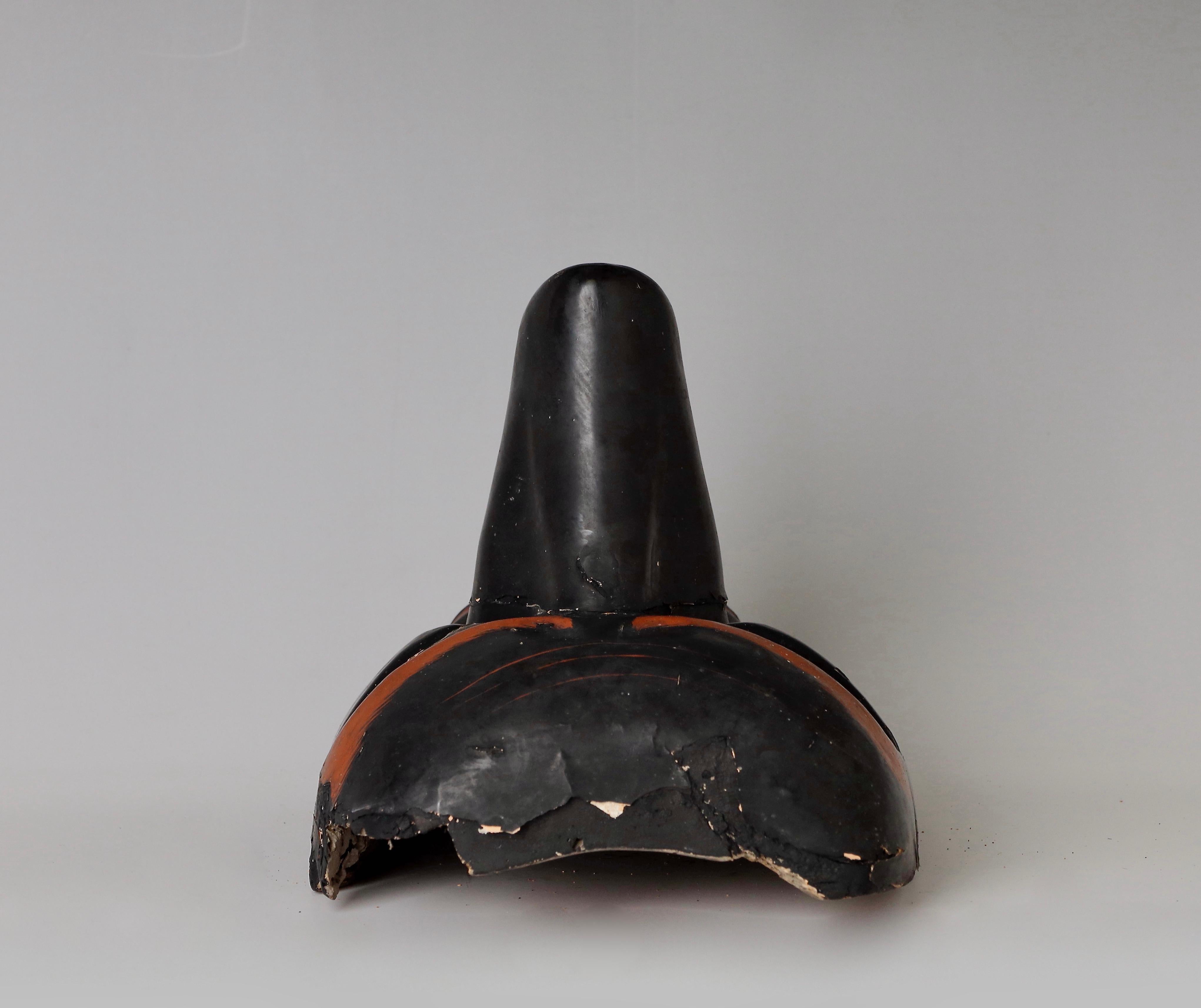 Masque Tengu ancien japonais, 18ème siècle 3