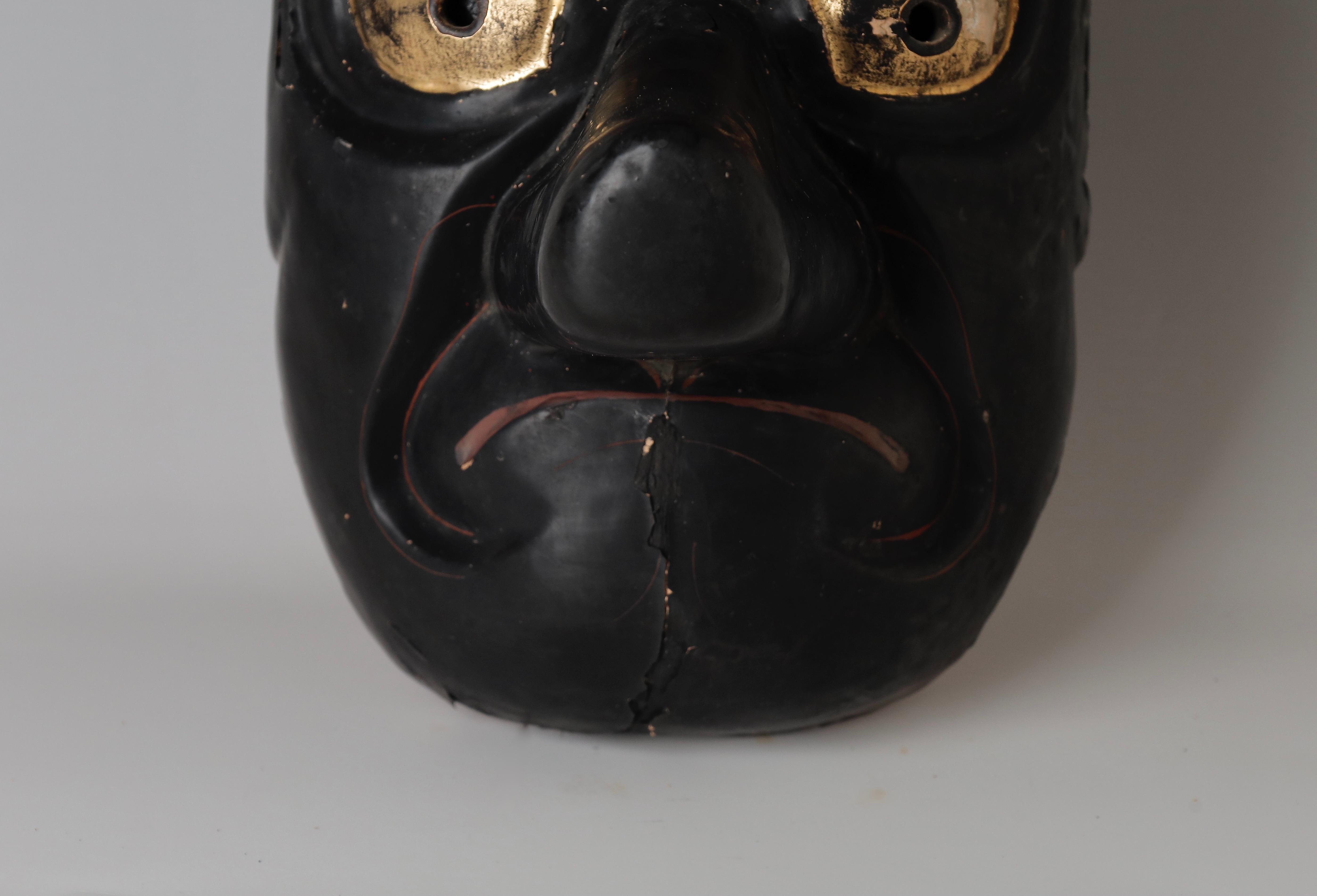 Japanese Antique Tengu Mask, 18th Century In Good Condition In Fukuoka, JP
