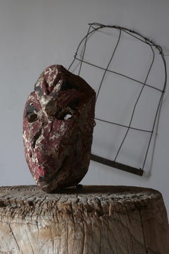 Japanese Antique Tengu's Face / Objet / 1868-1912s / Wabi-sabi Mingei