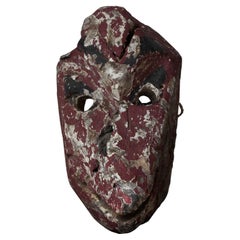 Japanese Antique Tengu's Face / Objet / 1868-1912s / Wabi-sabi Mingei