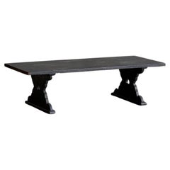 Japanese Antique Tenjin Desk, Meiji Era (1868-1912), Wabi Sabi