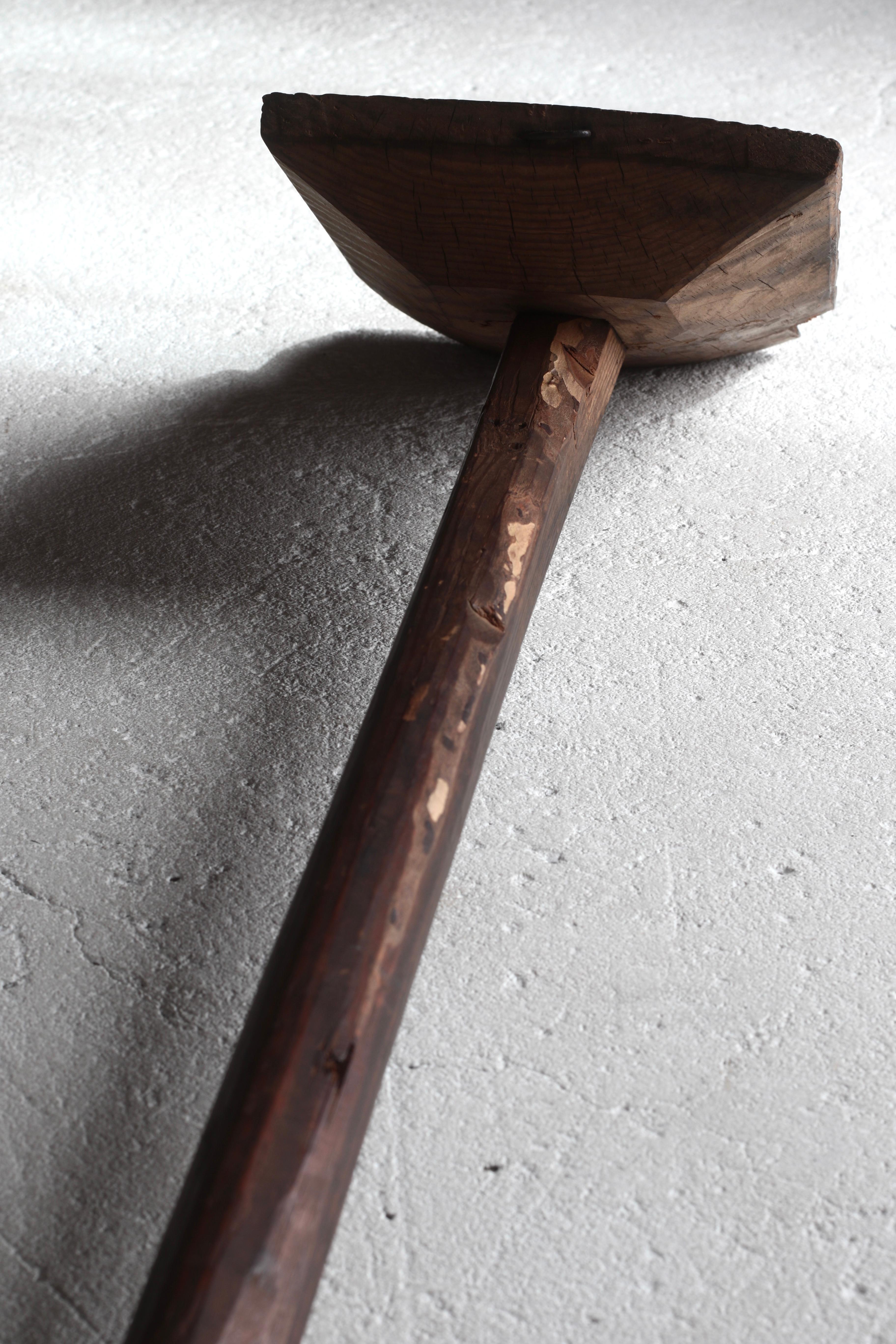 Herramientas japonesas antiguas con tejado de paja / Objeto de arte popular / Años 1868-1912 / Wabi-Sabi 3