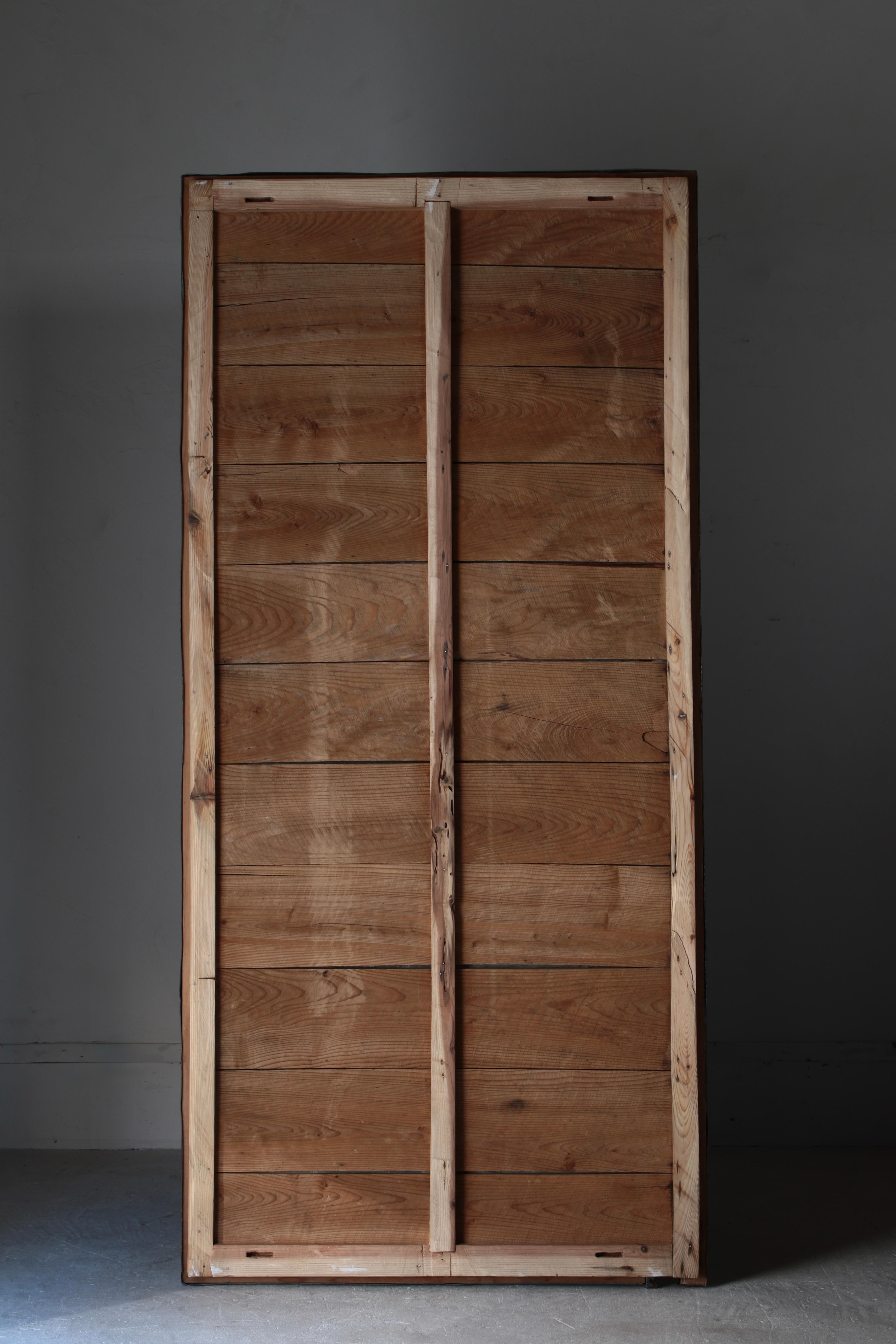 Arte Japonés Antiguo de Hojalata / Decoración de Pared / Wabi-sabi en venta 6