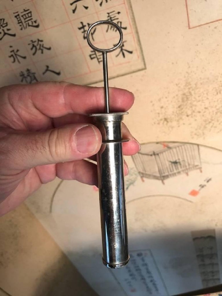 Japanese Antique Tool Kit of Four Professional Bonsai Pruning Tools at