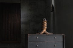 Japanese Antique Tree Root Penis 1800s-1860s / Figurine Object Wabi Sabi