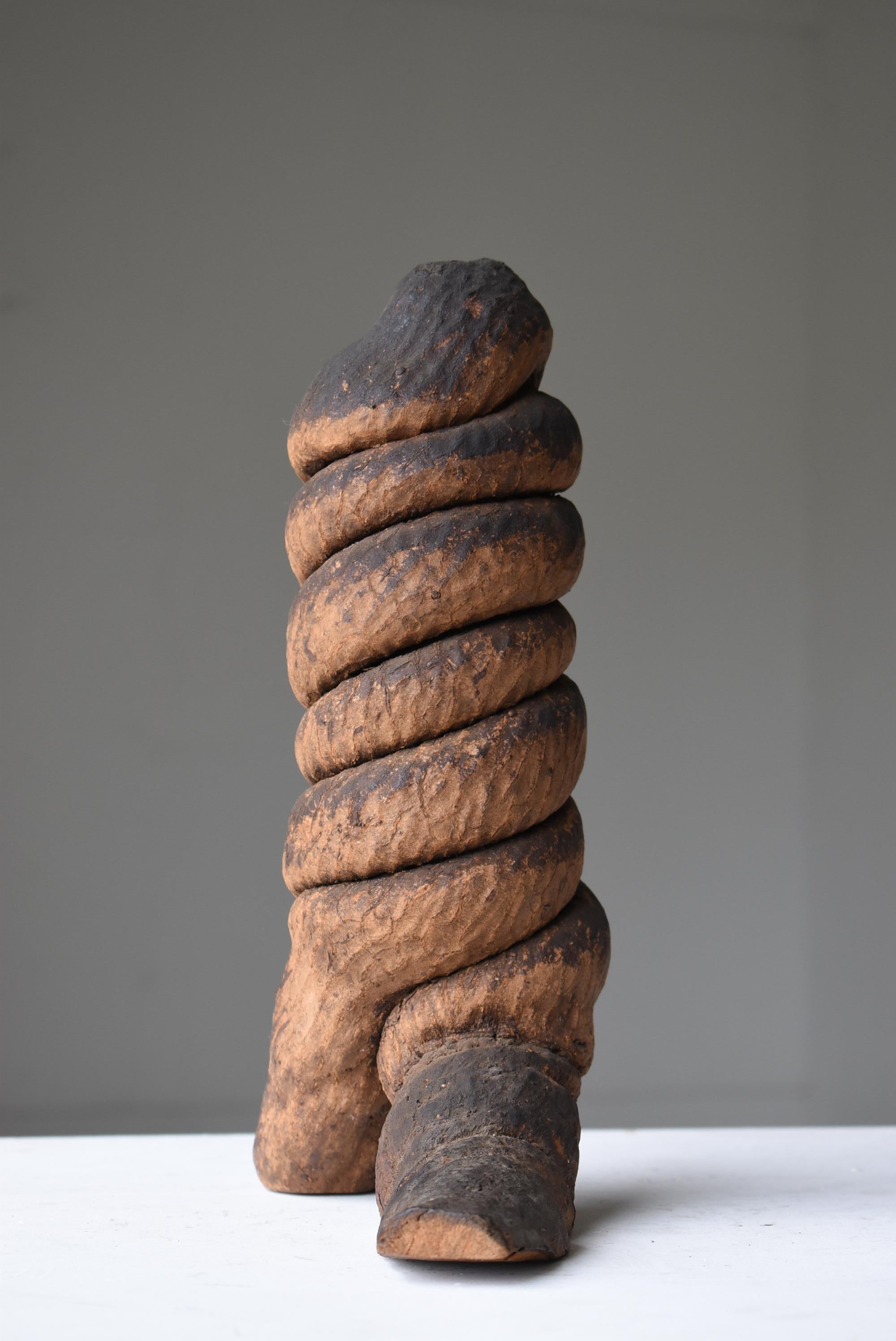 Japanese Antique Tree Root Penis 1800s-1860s / Figurine Object Wabi Sabi 2