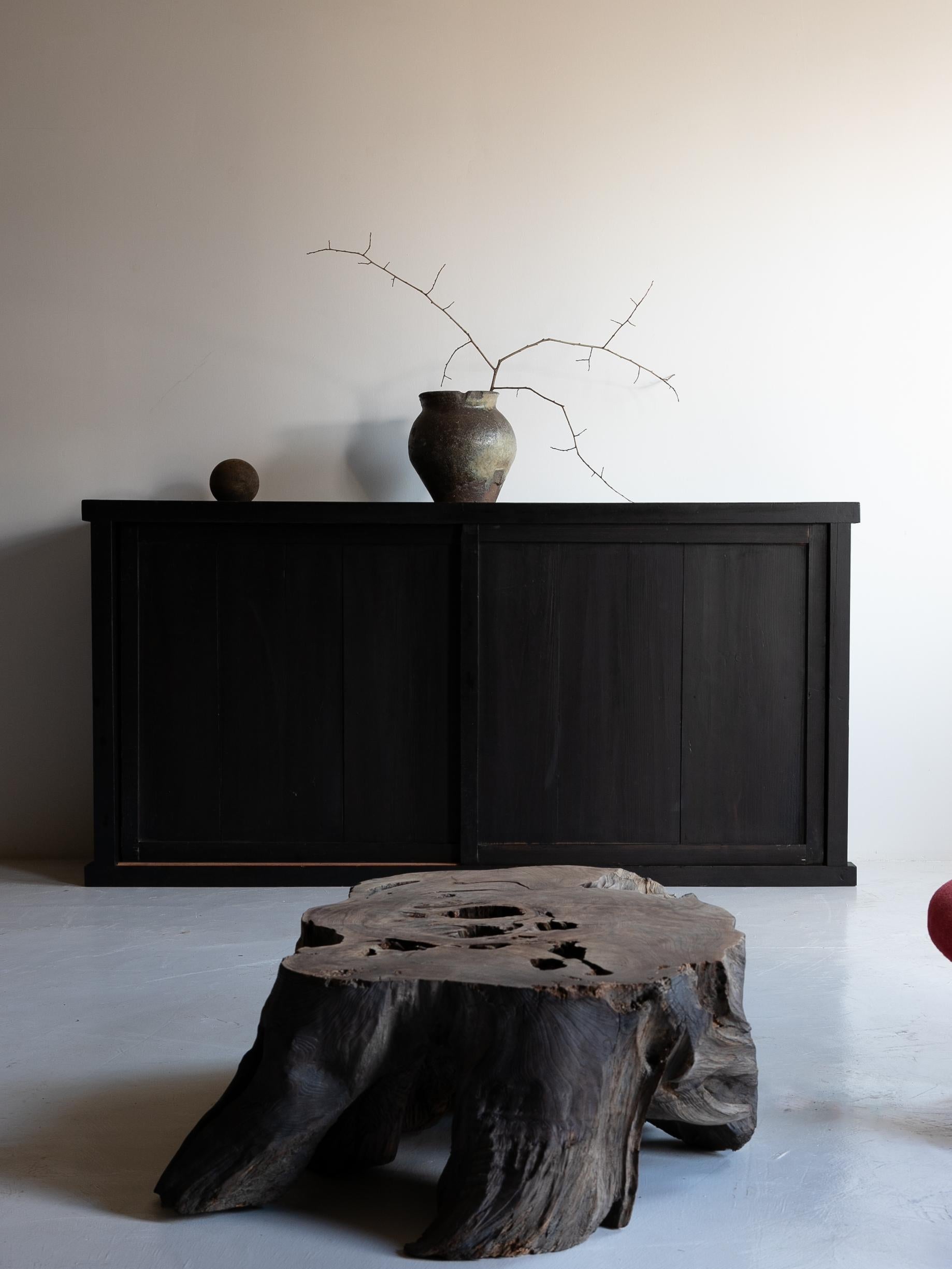Japanese Antique Tree Root Side Table 1860s-1920s /  Wabisabi In Excellent Condition In Sammu-shi, Chiba