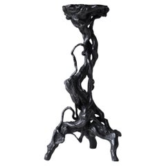 Japanese Antique Tree Root Stand 1900s-1940s / Side Table Wabisabi