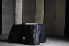 Japanese Antique Tree Stump Coffee Table 1950s-1970s / Primitive Wabi Sabi