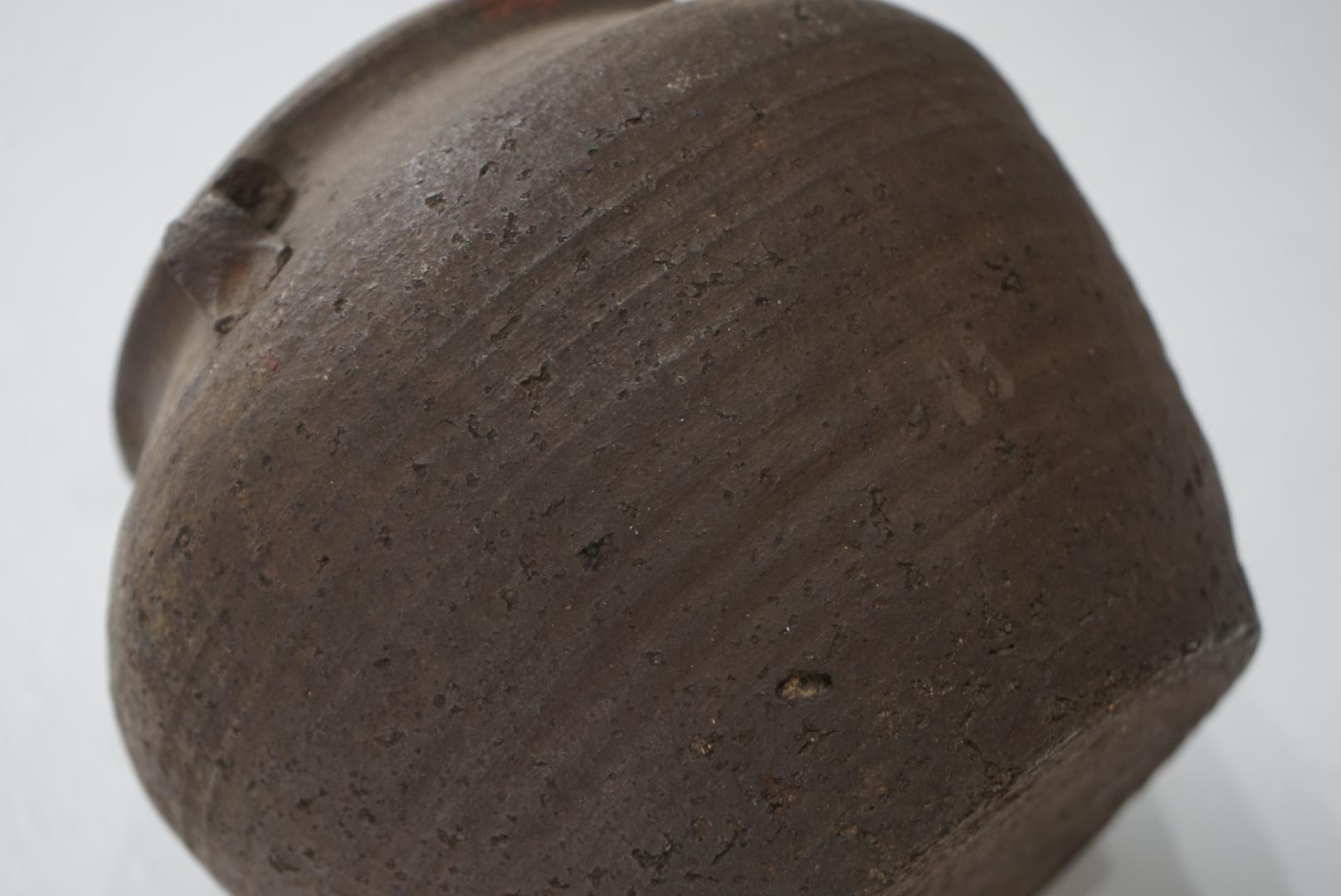 Vase à fleurs japonais ancien Tsubo Wabi-Sabi Bon état - En vente à Chiba, Chiba
