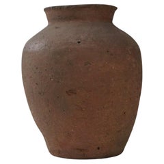 Japanese Antique Tsubo pot Flower Vase Wabi-Sabi