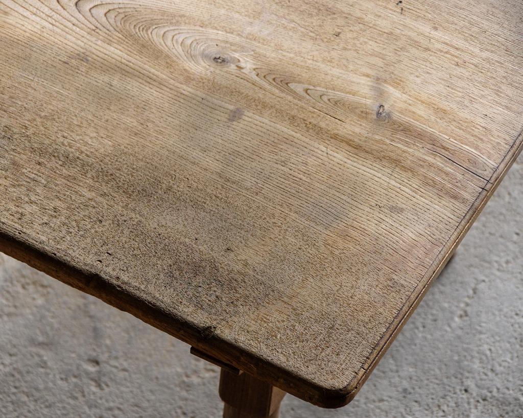 Japanese Antique Turned Leg Low Table, Taisho Era'1912-1926', Wabi Sabi 7