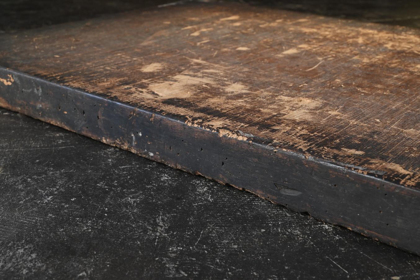 Japanese antique wabi-sabi board/wall hanging object/like an abstract painting 6