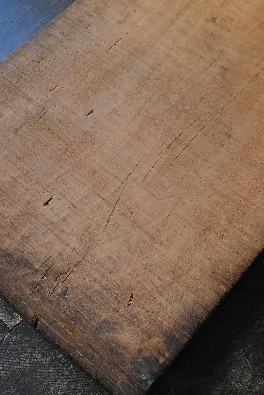 Japanese antique wabi-sabi board/wall hanging object/like an abstract painting 9