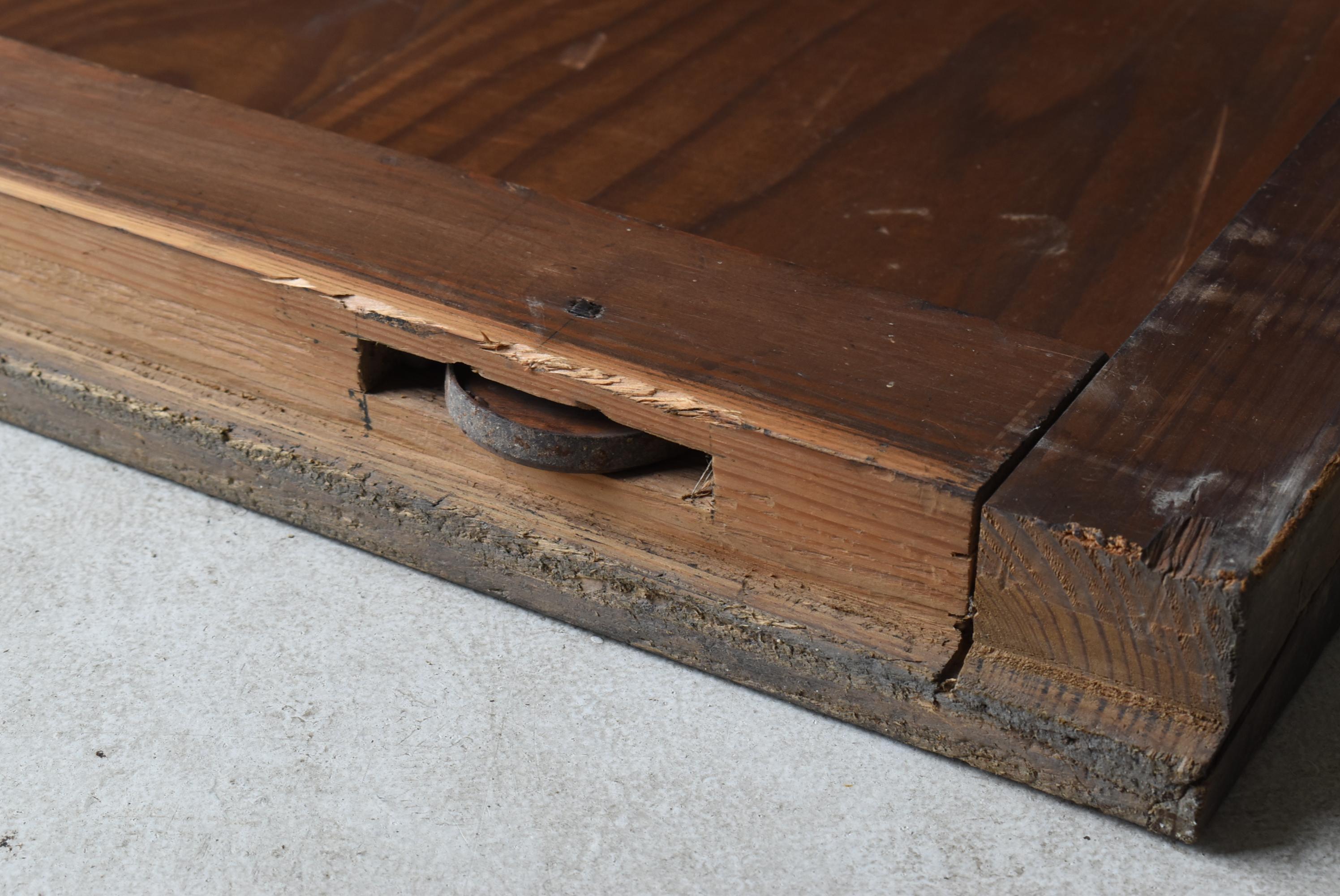 Japanese Antique Wabi Sabi Door 1860s-1900s / Architecture Object Mingei 6