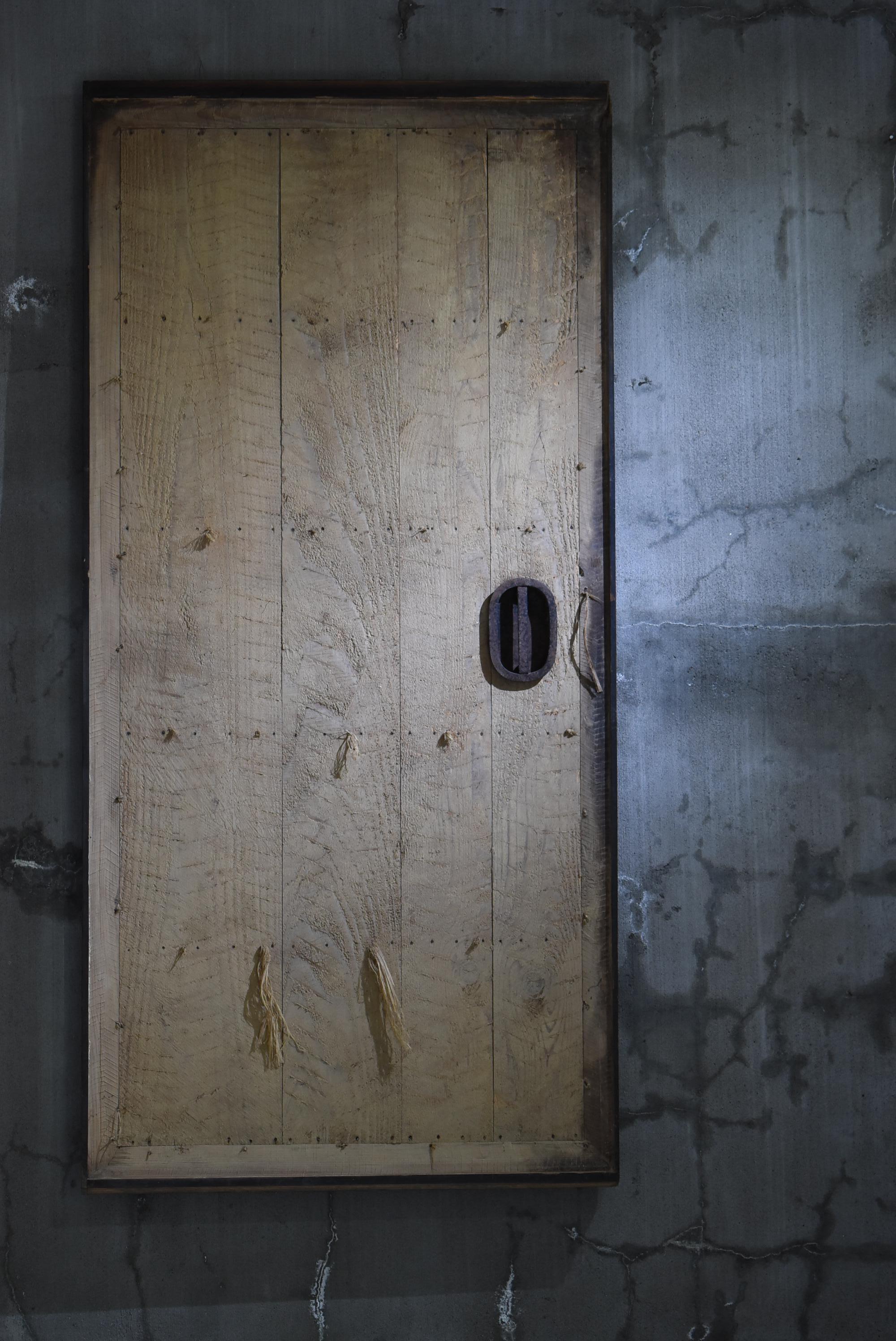 Japanese Antique Wabi Sabi Door 1860s-1900s / Architecture Object Mingei 7