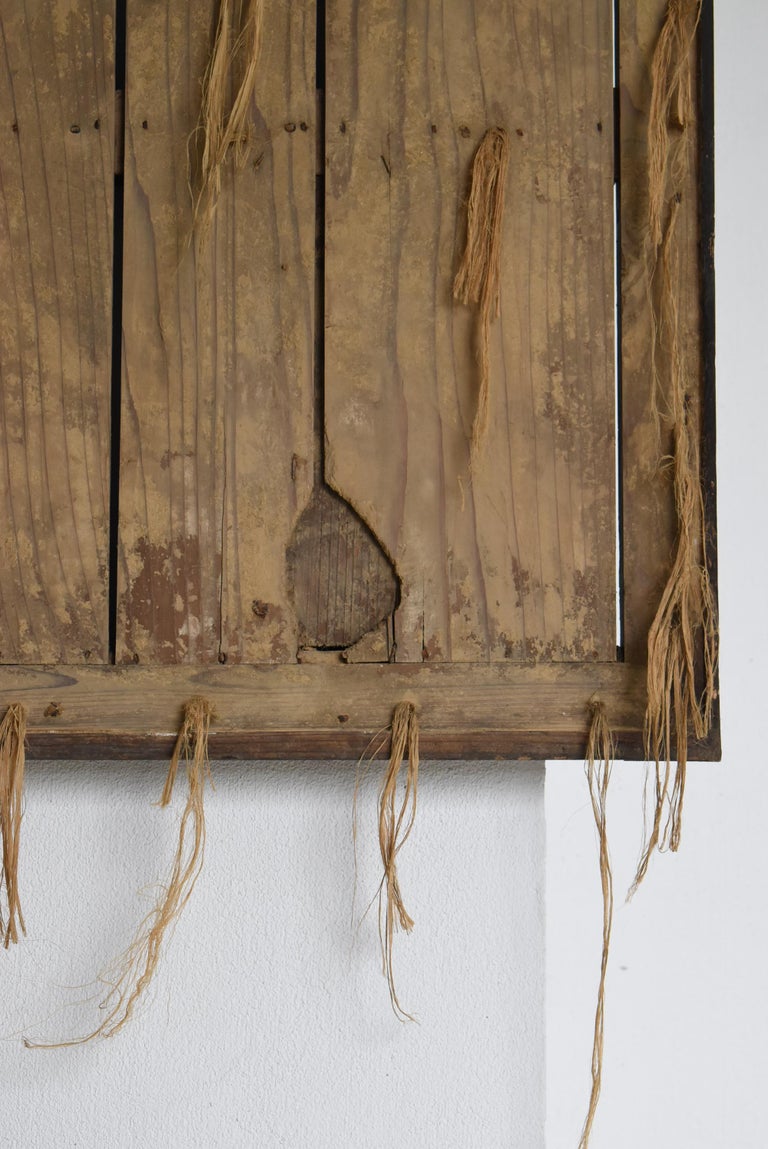 Japanese Antique Wabi Sabi Door "Wall Decoration" 1860s1900s