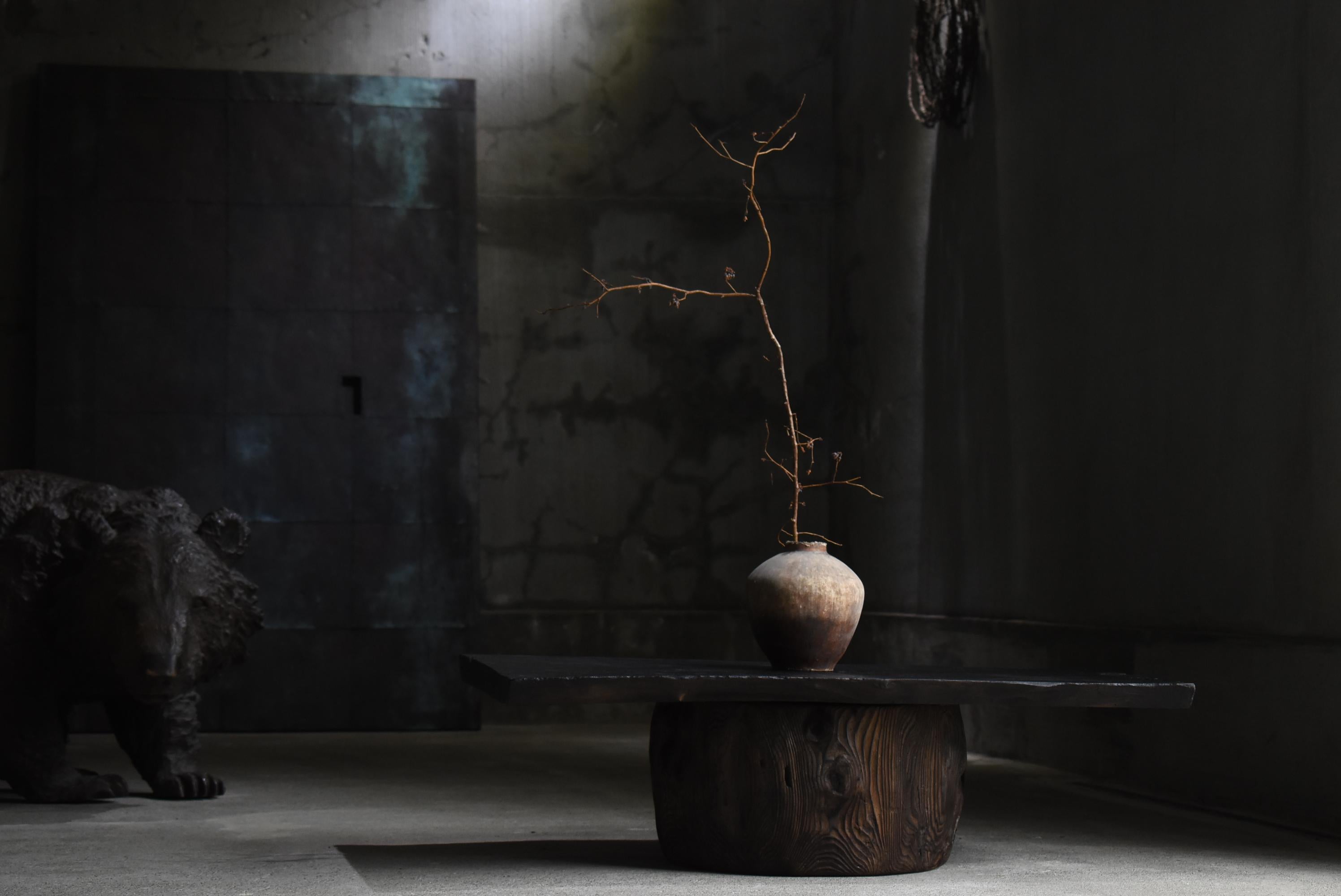 Japanese Antique Wabi Sabi Exhibition Table 1860s-1900s / Side Table  Low Table 9
