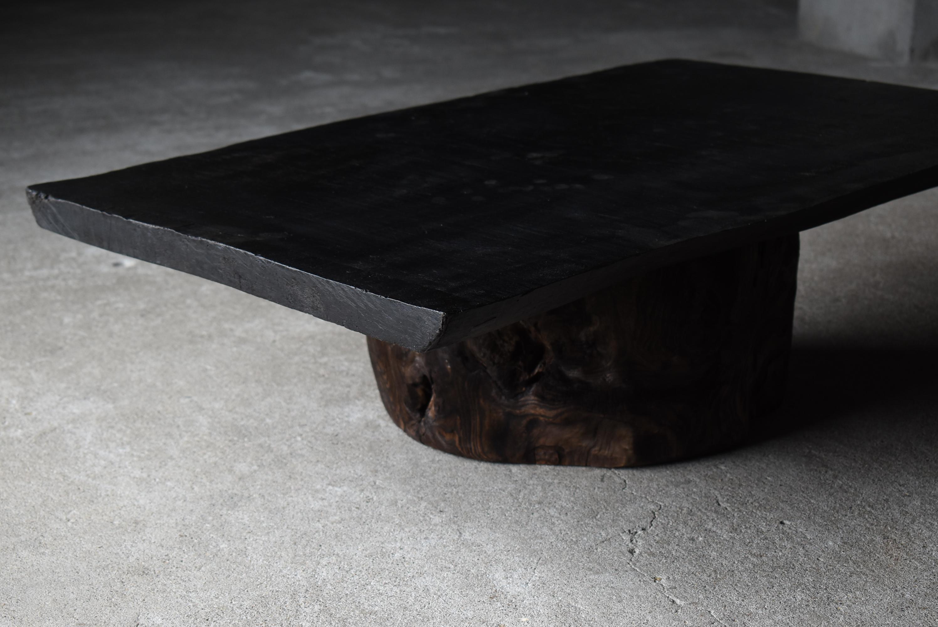 Japanese Antique Wabi Sabi Exhibition Table 1860s-1900s / Side Table  Low Table 1