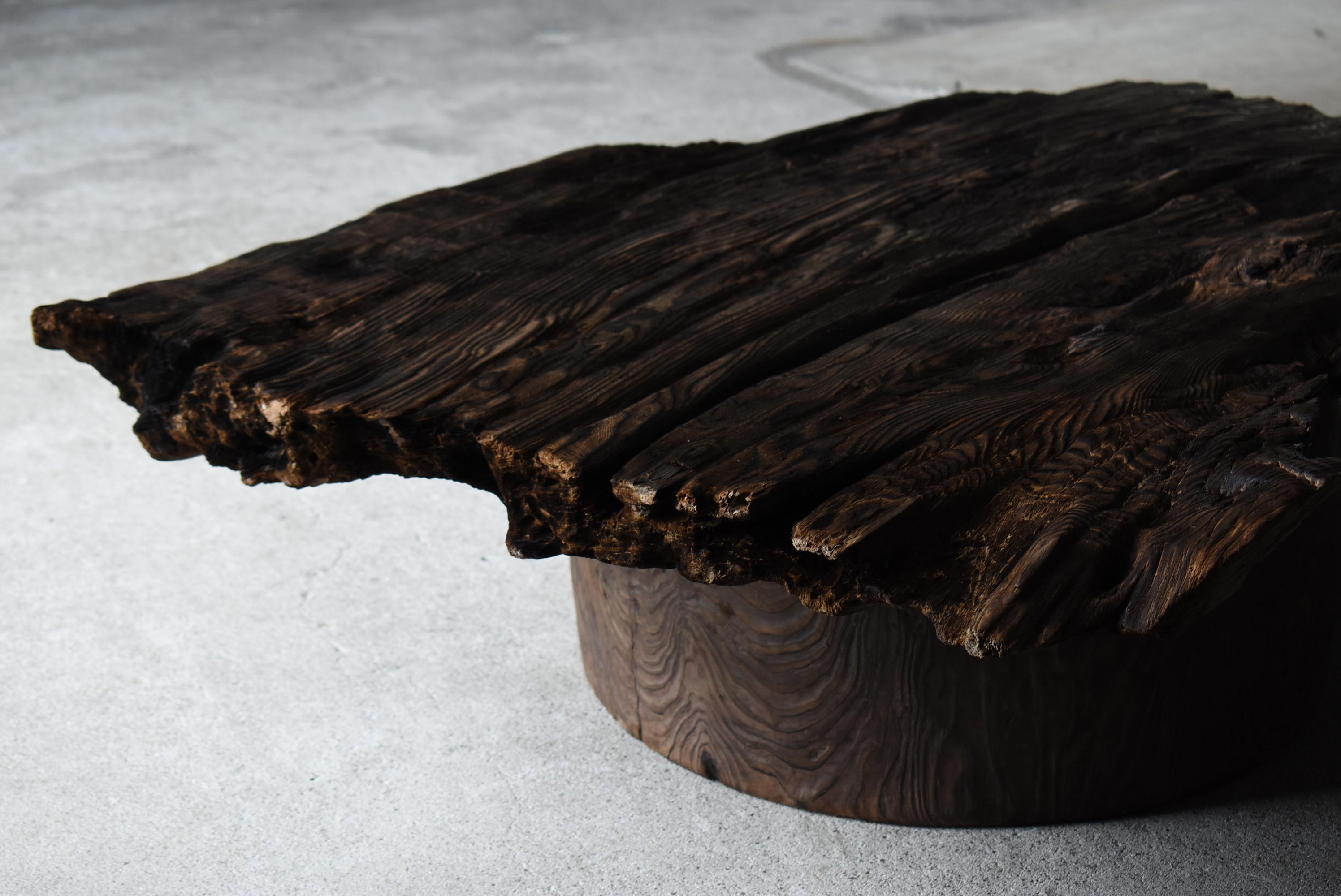 Japanischer antiker Wabi Sabi Tisch 1860er-1900er Jahre / Primitiver Sofatisch Mingei im Angebot 1