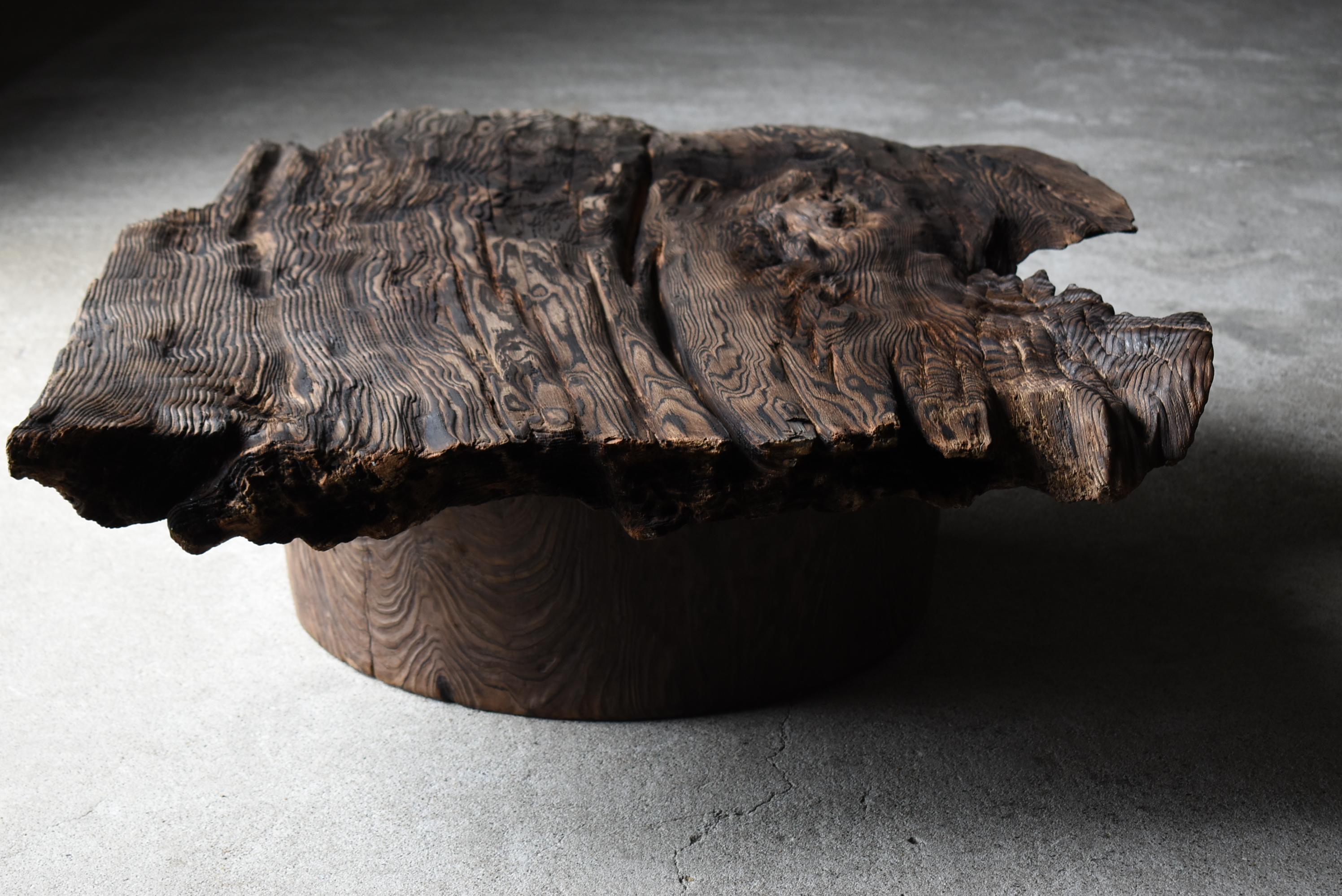 Japanischer antiker Wabi Sabi Tisch 1860er-1900er Jahre / Primitiver Sofatisch Mingei im Angebot 3