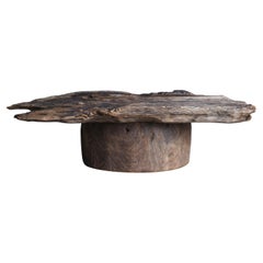 Japanischer antiker Wabi Sabi Tisch 1860er-1900er Jahre / Primitiver Sofatisch Mingei