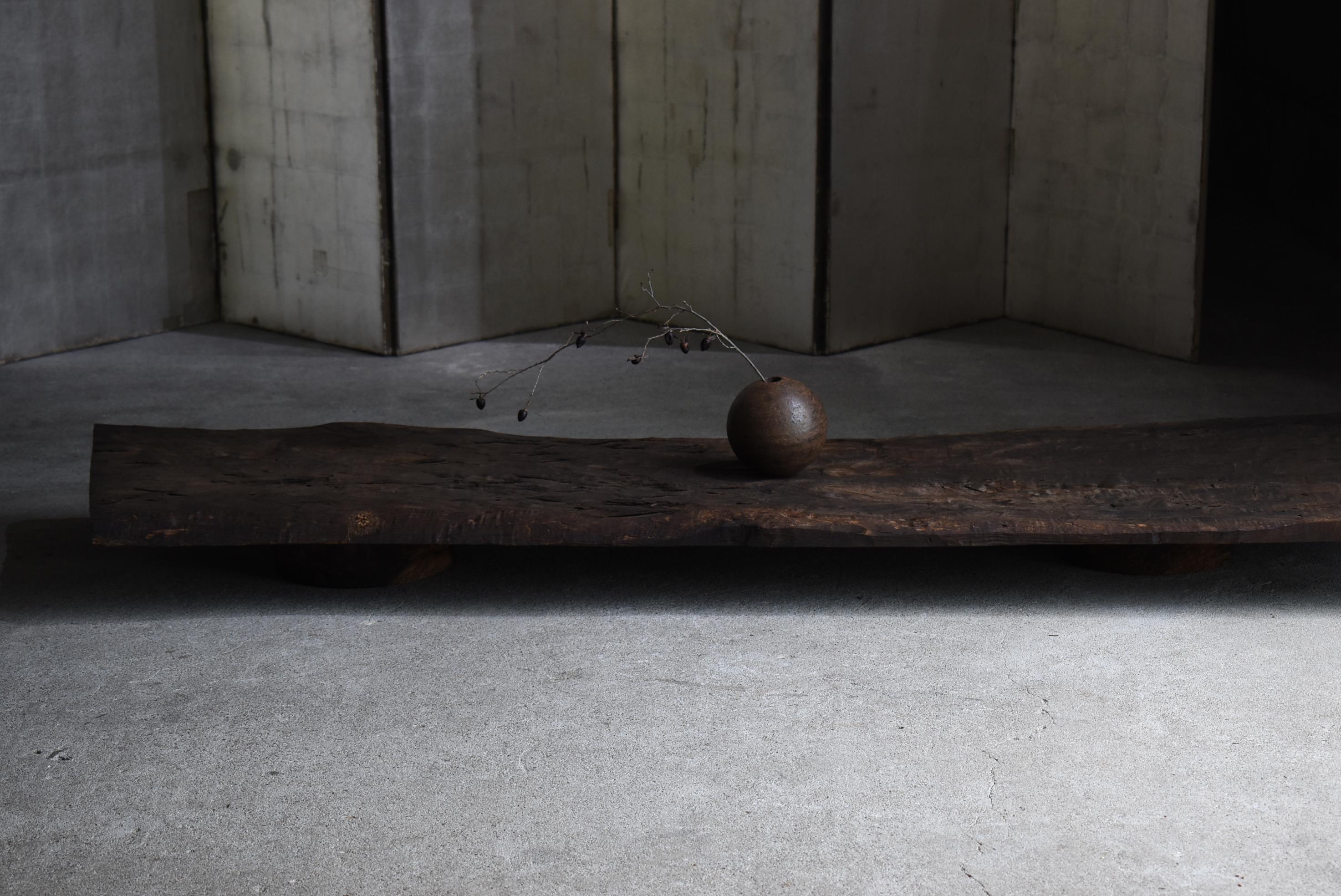 Japanese Antique Wabi Sabi Low Table 1860s-1920s / Sofa Table 11