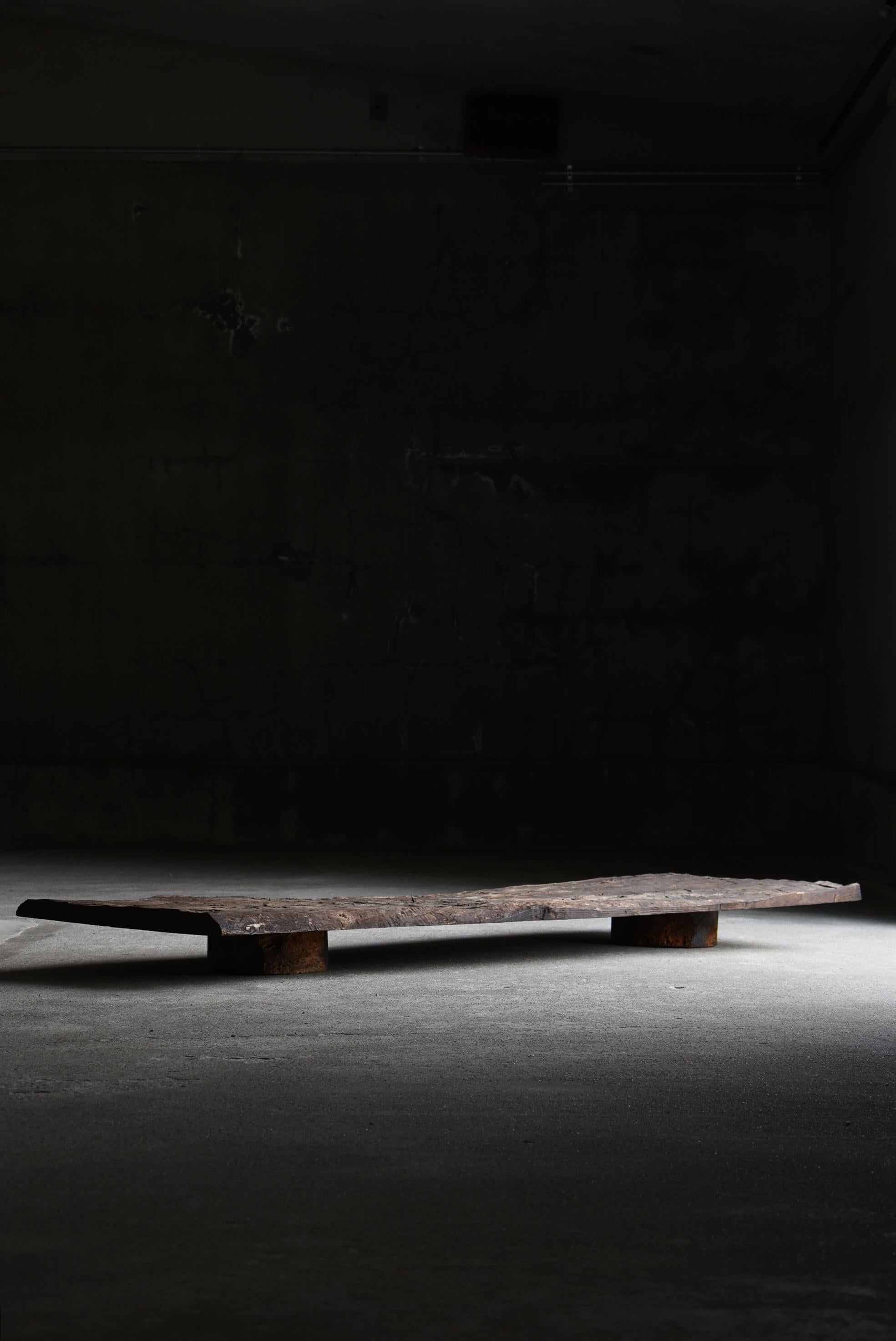 Japanese Antique Wabi Sabi Low Table 1860s-1920s / Sofa Table 14