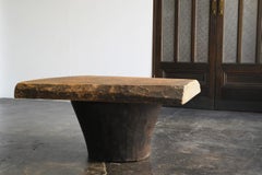 Japanese antique Wabi Sabi low table/1868-1920/coffee table