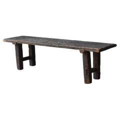 Japanese Antique Wabi-Sabi Low Table Edo period 1800s-1860s / Side Table