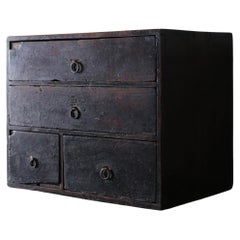 Japanese Antique Wabi Sabi Small Drawer 1860s-1900s