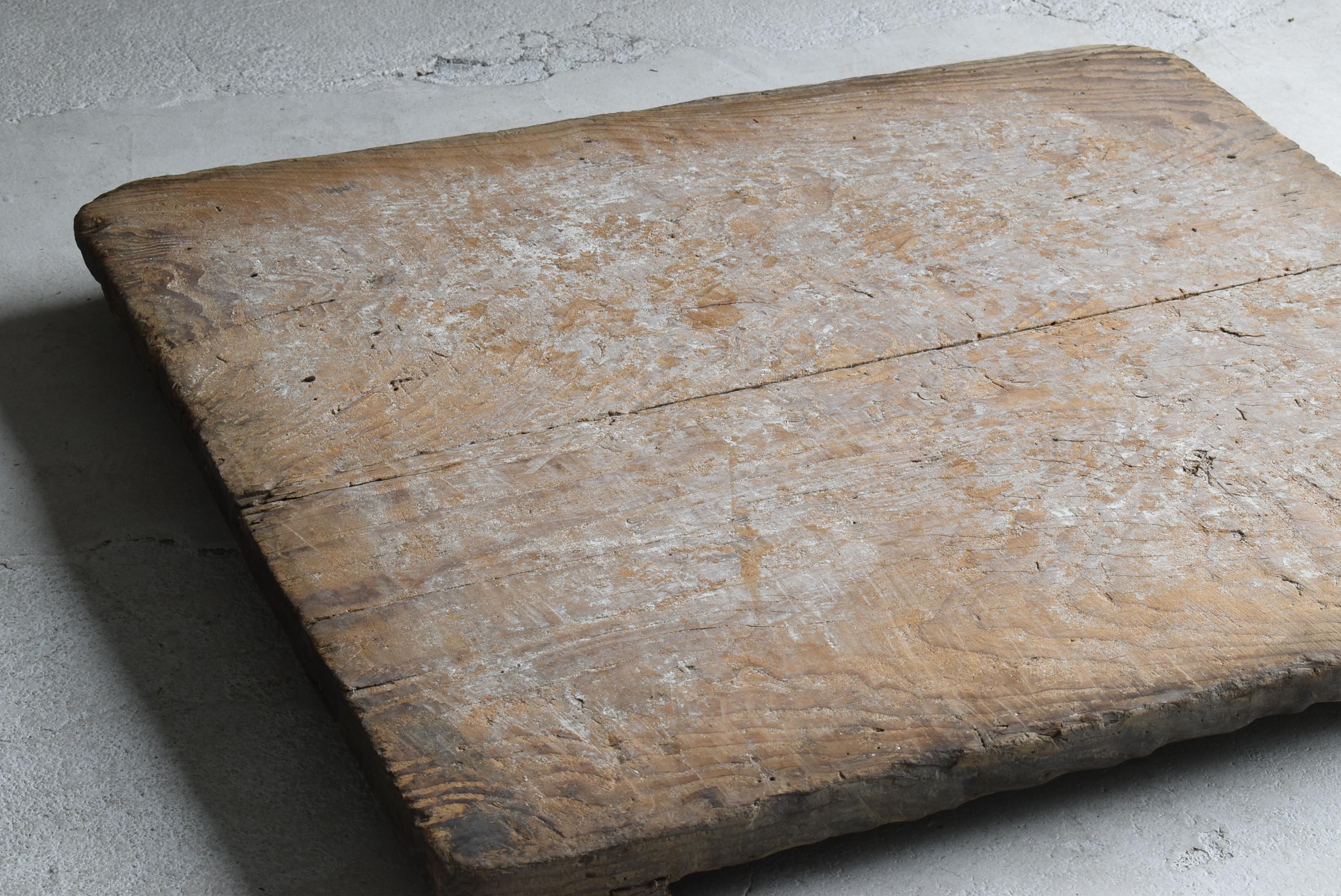 Tavola in legno giapponese Wabi-Sabi antica 1860-1900 / Decorazione da parete in vendita 1