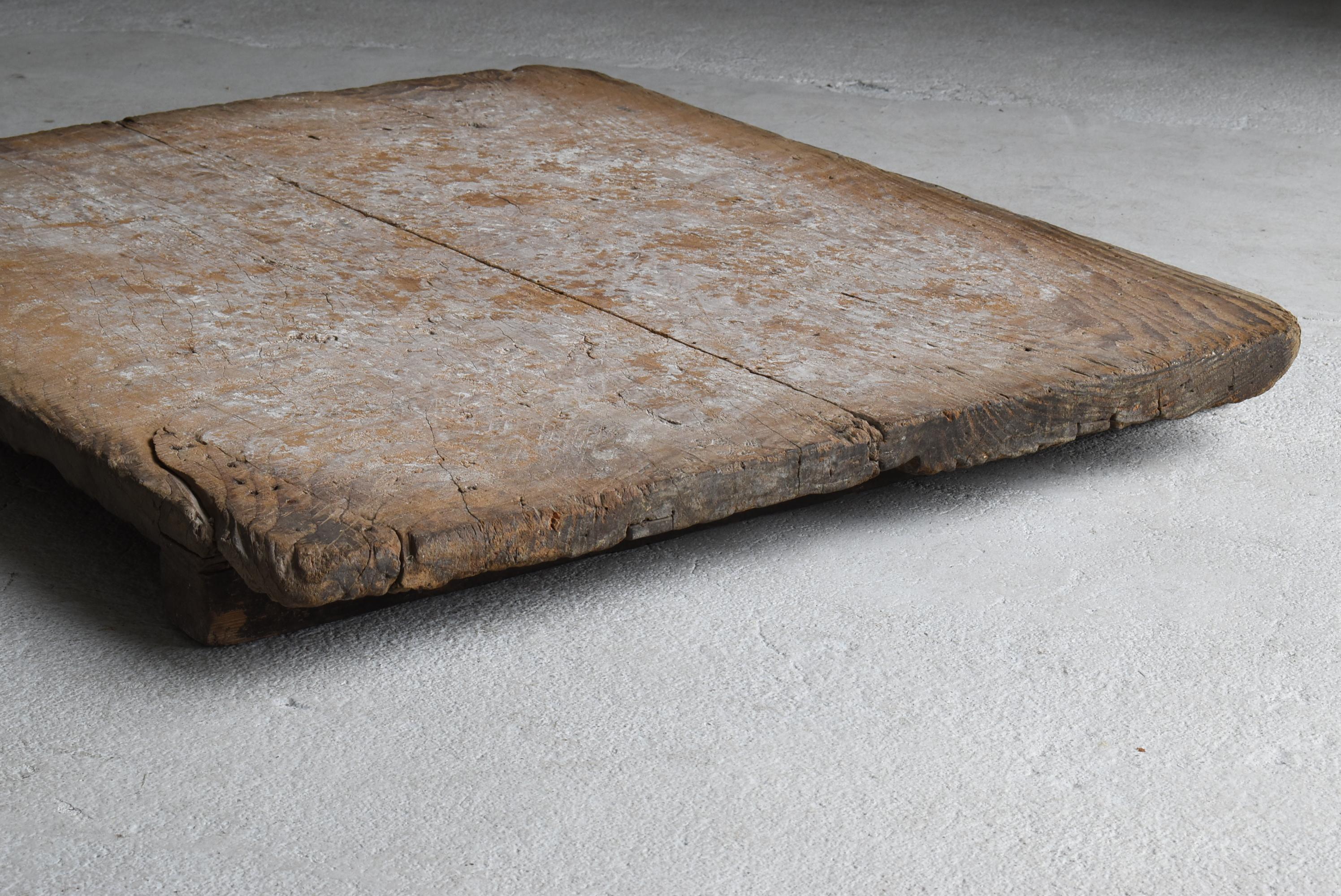 Tavola in legno giapponese Wabi-Sabi antica 1860-1900 / Decorazione da parete in vendita 6
