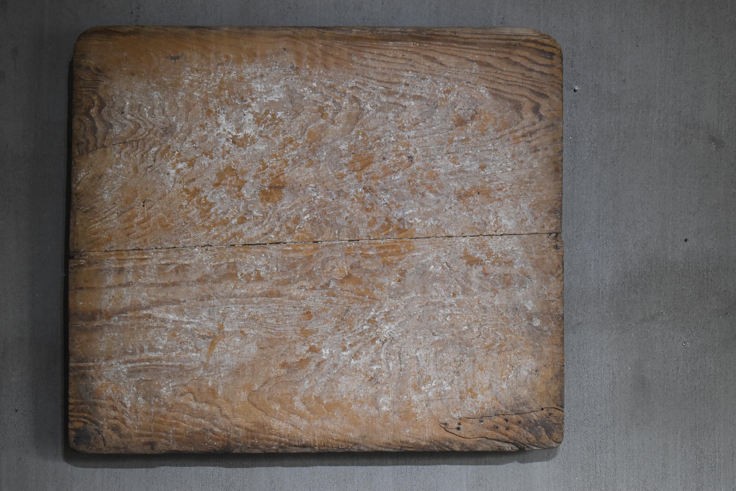 Tavola in legno giapponese Wabi-Sabi antica 1860-1900 / Decorazione da parete in vendita 9