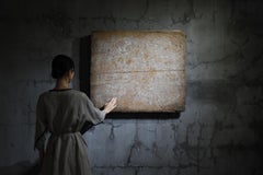 Tablero Japonés Antiguo Wabi-Sabi 1860s-1900s / Decoración de Pared