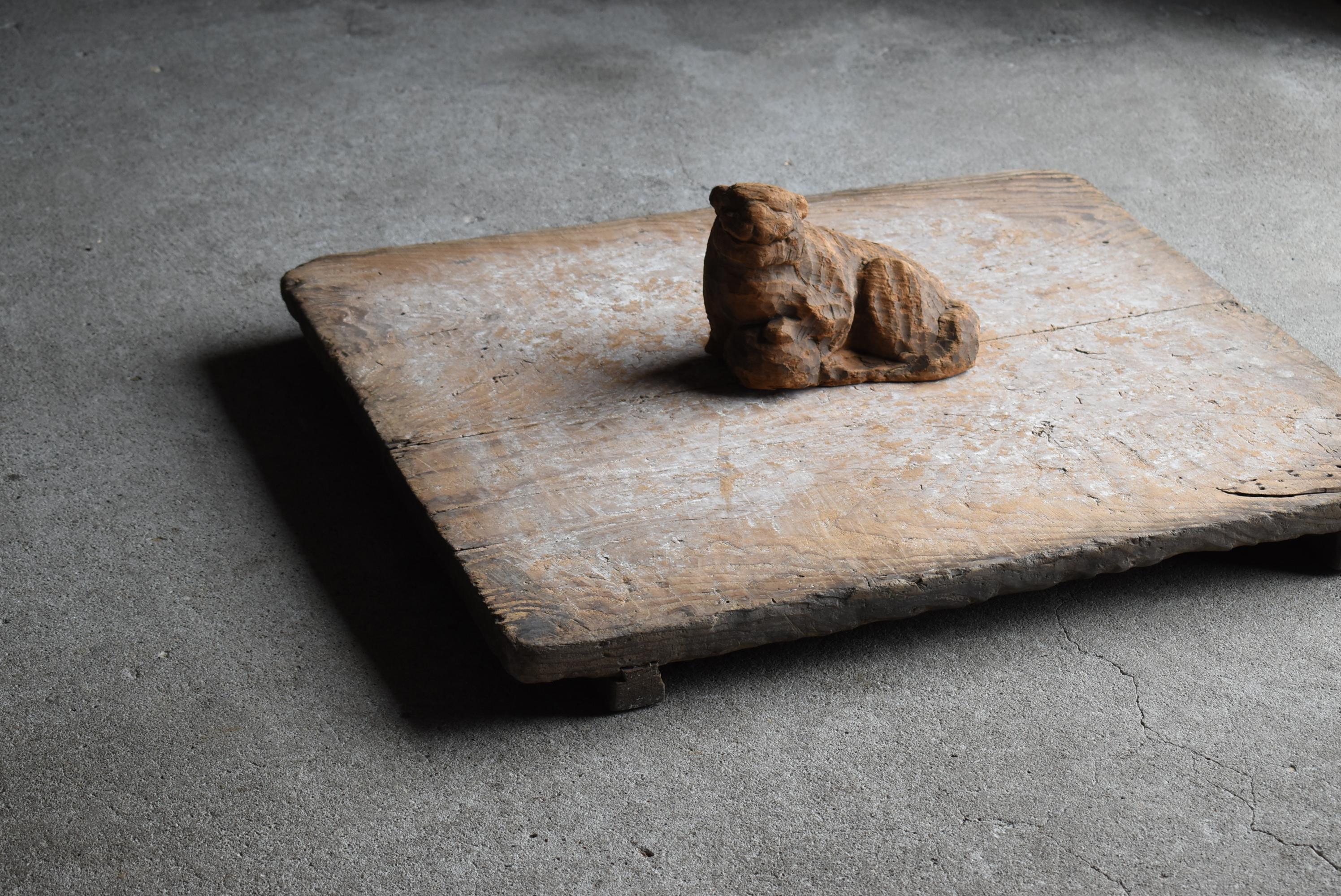 Giapponese Tavola in legno giapponese Wabi-Sabi antica 1860-1900 / Decorazione da parete in vendita