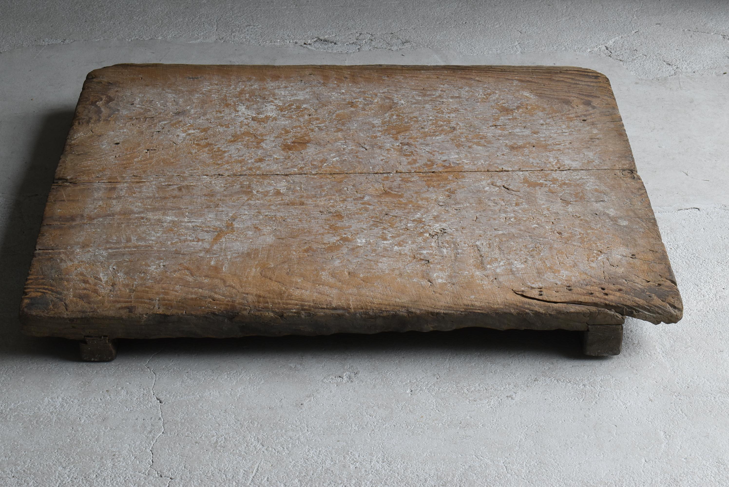 Pino Tavola in legno giapponese Wabi-Sabi antica 1860-1900 / Decorazione da parete in vendita