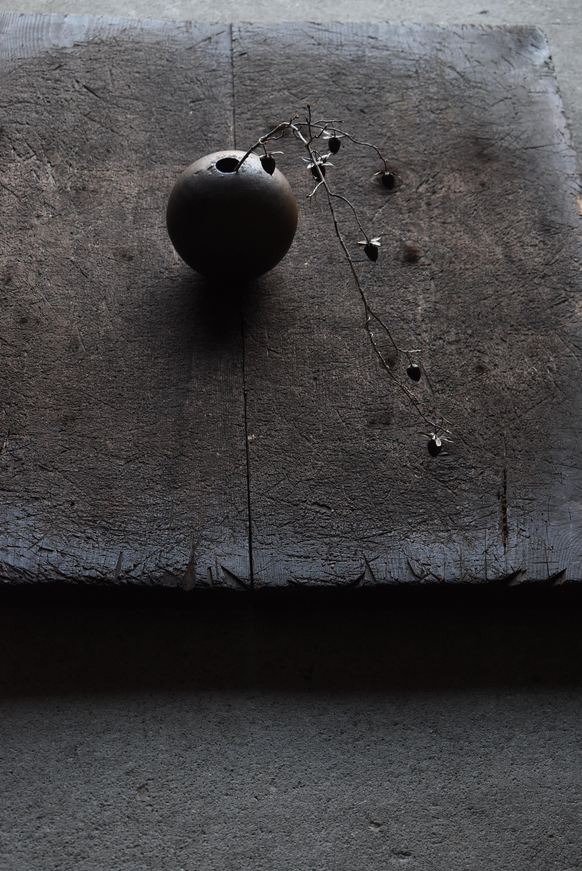 Tablero de Madera Japonés Antiguo Wabi-Sabi 1860s-1900s / Arte Abstracto 12